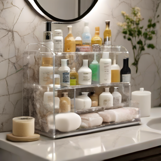 Afbeelding van Plastic Badkamer Organizers: Veilig in Natte Omgevingen?