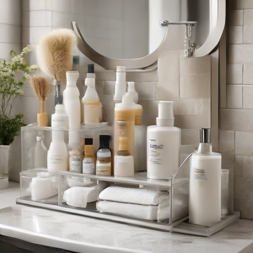 Afbeelding van Organiseer je badkamer met plastic organizers effectief