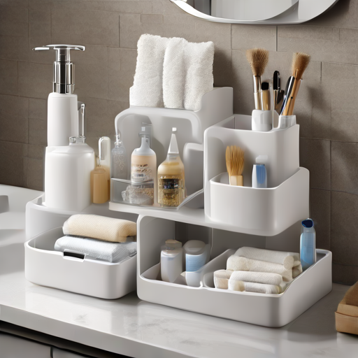Afbeelding van Ontdek de diverse soorten plastic badkamer organizers