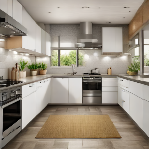 Afbeelding van Beste opties voor vloermatten in de keuken kiezen