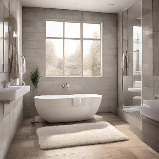 Afbeelding van Vloermatten in de Badkamer: Veiligheid en Voordelen