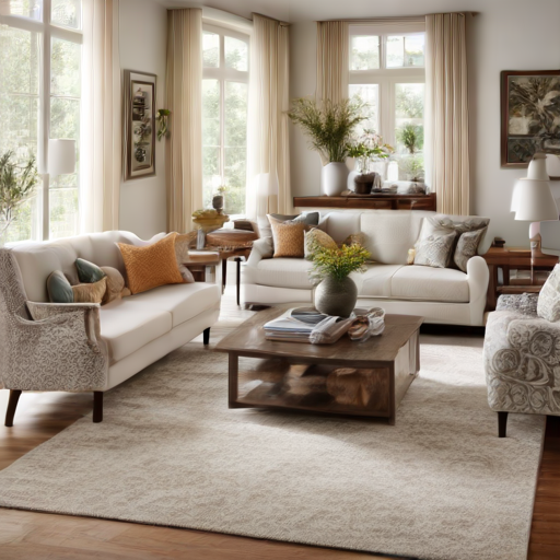 Afbeelding van Vloermatten voor je woonkamer: Hoeveel heb je nodig?