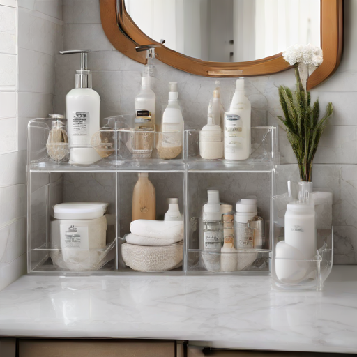 Afbeelding van Organiseer je badkamer met praktische plastic organizers