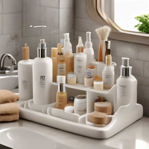 Afbeelding van Plastic badkamer organizers: de slimme keuze voor jouw badkamer