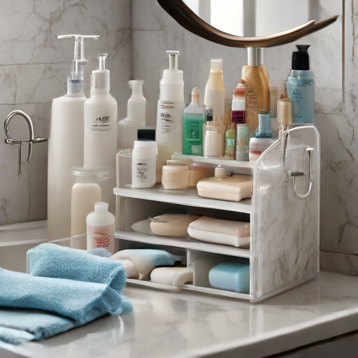 Afbeelding van Onderhoudstips voor plastic badkamer organizers