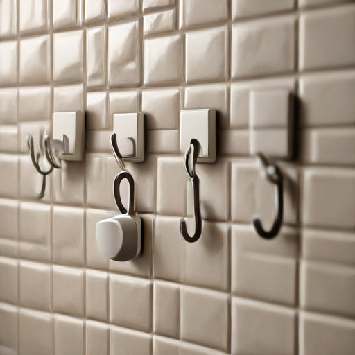 Afbeelding van Tegelklevende ophanghaken voor zware ladingen: Feiten en tips