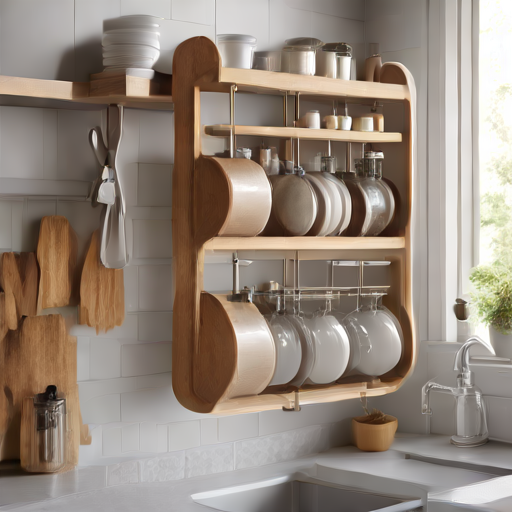 Afbeelding van Duurzaam Keukengerei: De Kracht van Opbergrekken