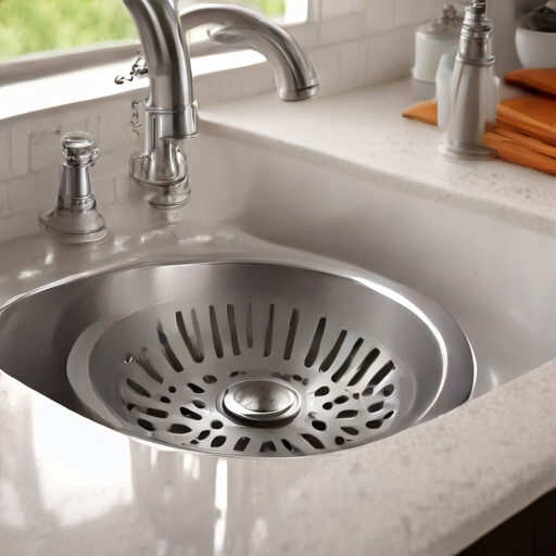 Afbeelding van Plastic afvoerzeven: onmisbaar voor een schone afvoer