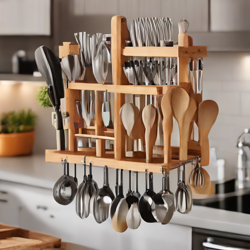 Afbeelding van Hoe maak je eenvoudig keukengerei opbergrekken?