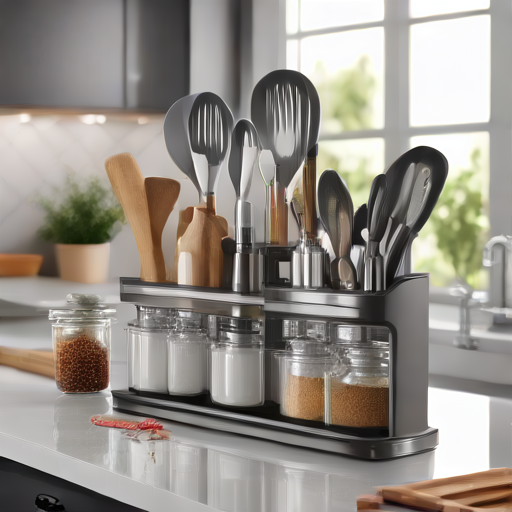 Afbeelding van Populaire keukenblad organizers voor een opgeruimde keuken