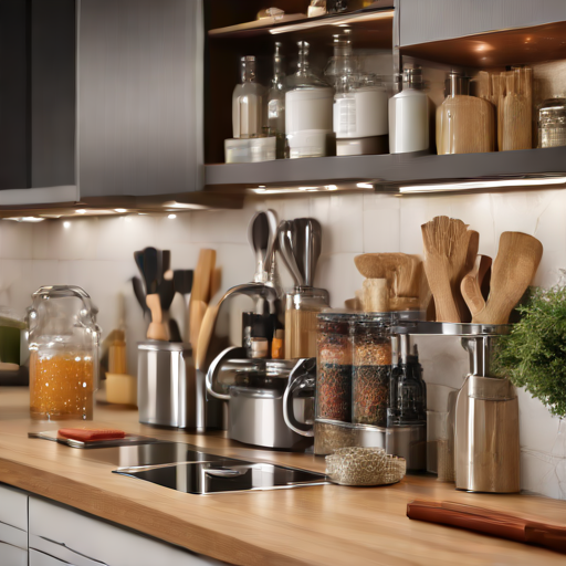 Afbeelding van Organiseer je keuken met keukenblad organizers