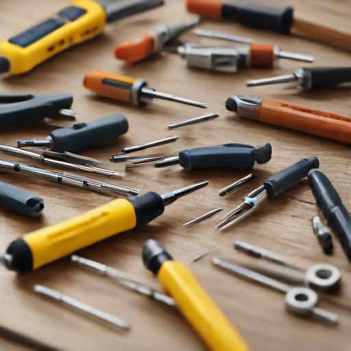 Afbeelding van Maak je eigen mini-schroevendraaiers met huis-tuinmateriaal