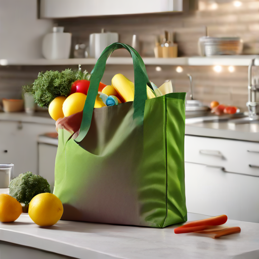 Afbeelding van Houd jouw opvouwbare boodschappentassen schoon en fris