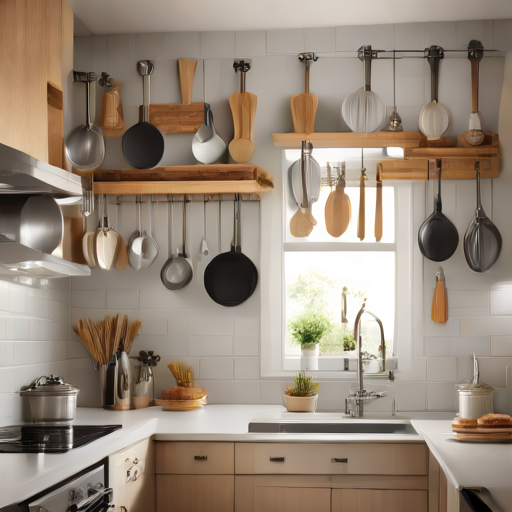 Afbeelding van Plakhaakjes voor Keukens: Eenvoudige Oplossingen voor Ruimte