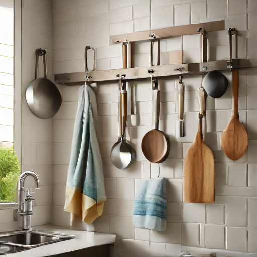 Afbeelding van Plakhaakjes voor keukens: Combineren met bevestigingen