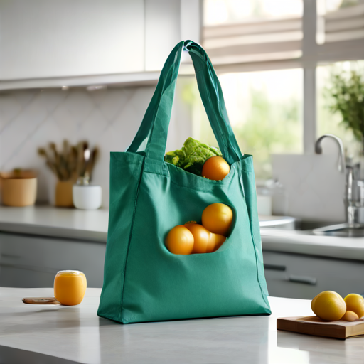 Afbeelding van Gebruik opvouwbare boodschappentassen efficiënt en duurzaam