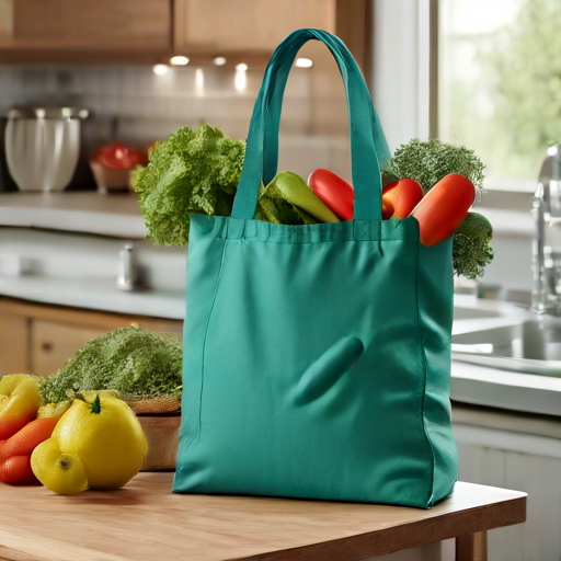 Afbeelding van Gebruik opvouwbare boodschappentassen efficiënt voor uw boodschappen