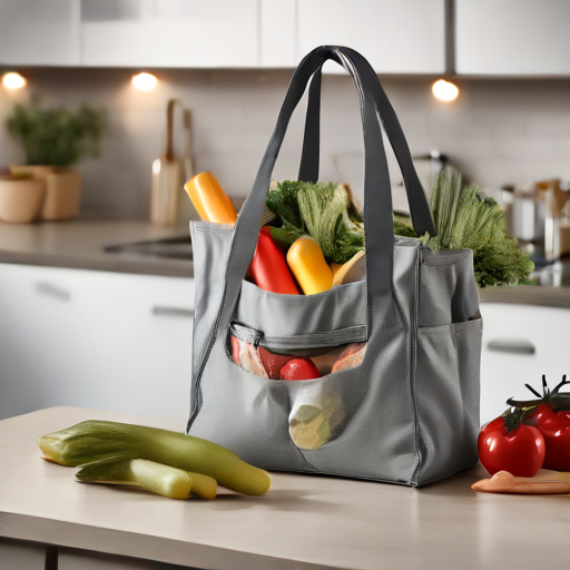 Afbeelding van Beste opties voor opvouwbare boodschappentassen met vakken