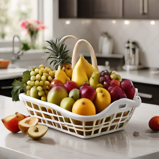 Afbeelding van Pas opvouwbare fruitmanden aan voor meer gebruiksgemak