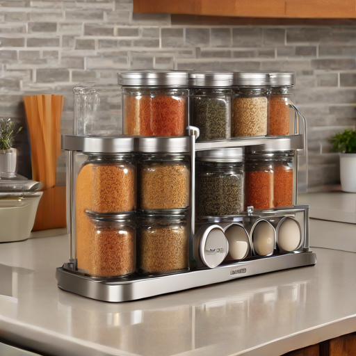 Afbeelding van Ontdek de Voordelen van Kruidenpot Organizers