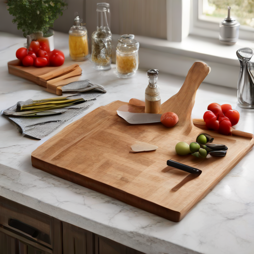 Afbeelding van Combineer multifunctionele snijplanken met stijl in de keuken
