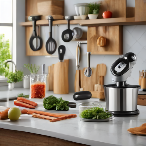 Afbeelding van Ideale Keukenbenodigdheden voor een Gezonde Levensstijl