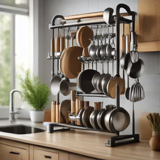 Afbeelding van Verbeter jouw multifunctionele keukenrekjes gebruik nu!