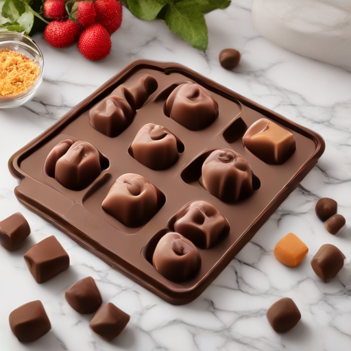 Afbeelding van Gebruik siliconen ijsvormpjes voor chocolade: tips en trucs