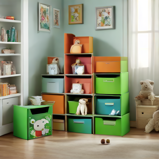 Afbeelding van Opvouwbare opbergboxen voor de kinderkamer: Tips & Tricks