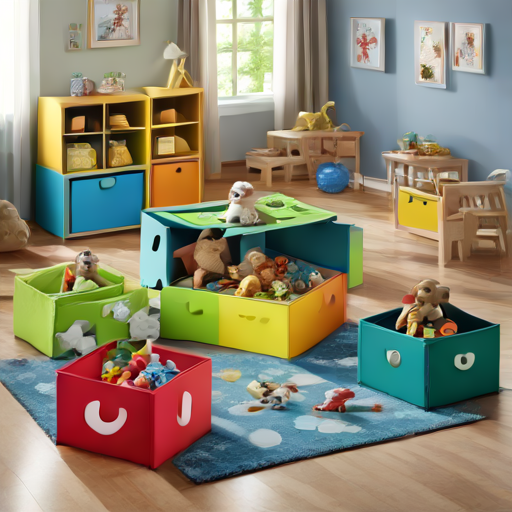 Afbeelding van Beste opvouwbare opbergboxen voor kinderen