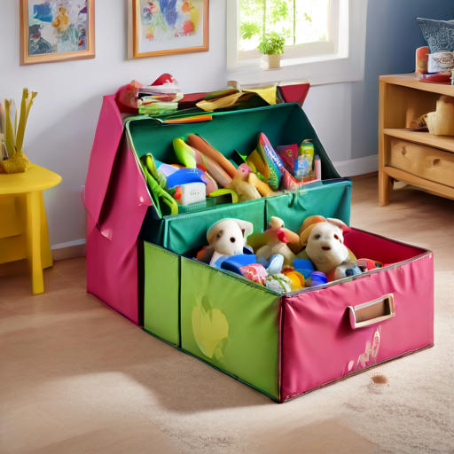 Afbeelding van Veiligheid van opvouwbare opbergboxen voor kinderen