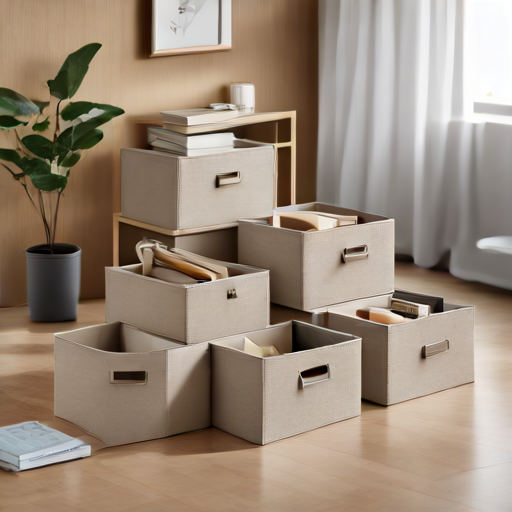 Afbeelding van Opvouwbare Opbergboxen Inrichten: Tijd en Tips