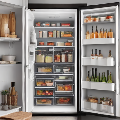 Afbeelding van Magnetische koelkastorganizers zonder schade installeren