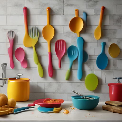 Afbeelding van Geschikt siliconen kookgerei voor kinderen: Veilige keuze
