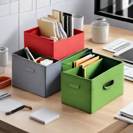 Afbeelding van Slimme combinaties met opvouwbare opbergdozen voor elk huis