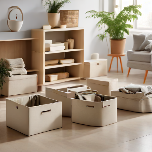 Afbeelding van Recyclebare Opvouwbare Opbergdozen: Wat Je Moet Weten