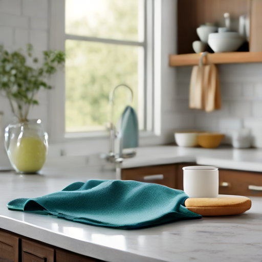 Afbeelding van Maak je eigen siliconen vaatdoekjes thuis eenvoudig zelf