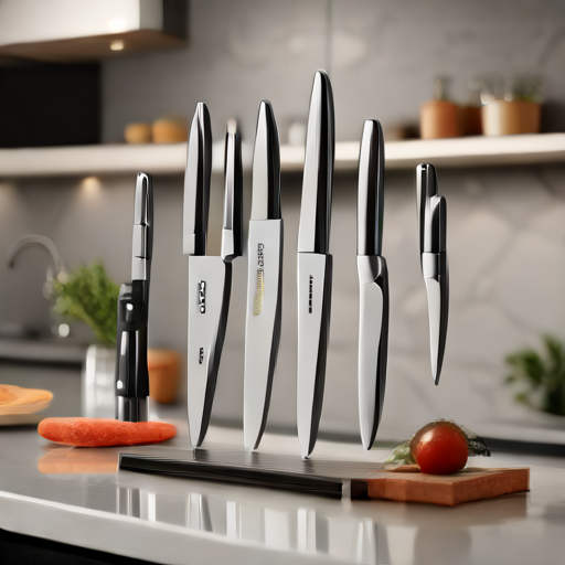 Afbeelding van Veilig gebruik van magnetische messensets in de keuken