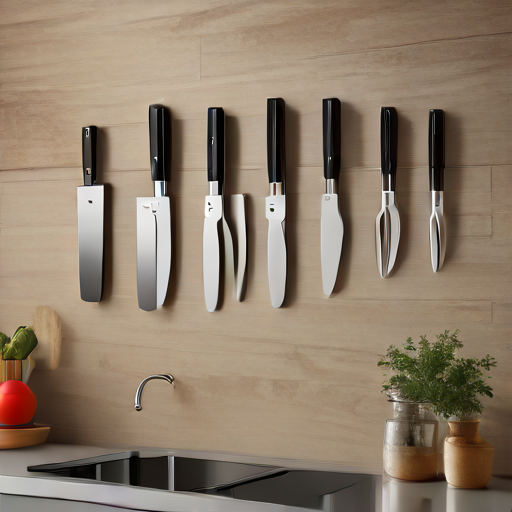 Afbeelding van Organiseer jouw magnetische messensets efficiënt in de keuken