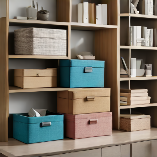 Afbeelding van Tijd om opvouwbare opbergdozen in elkaar te zetten