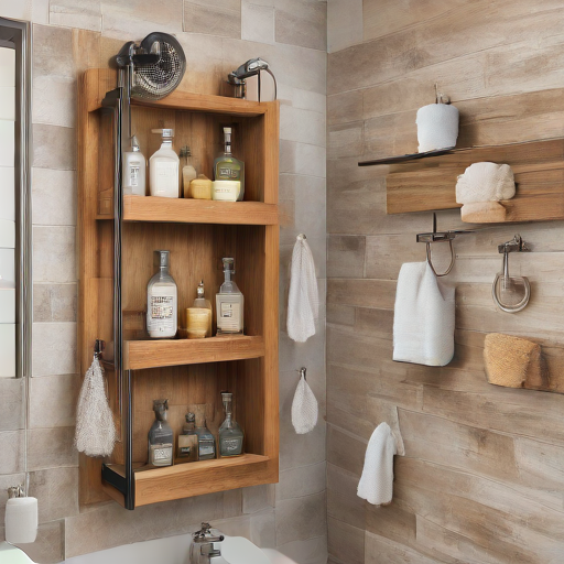 Afbeelding van Maak je eigen douche organizers met bouwmarkt materialen