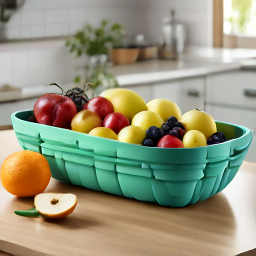 Afbeelding van Materialen van opvouwbare fruitschalen en hun voordelen