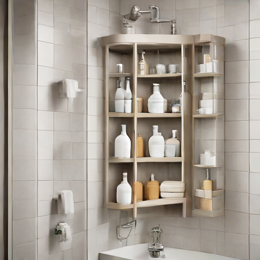 Afbeelding van Onderhoudstips voor een schone douche organizer
