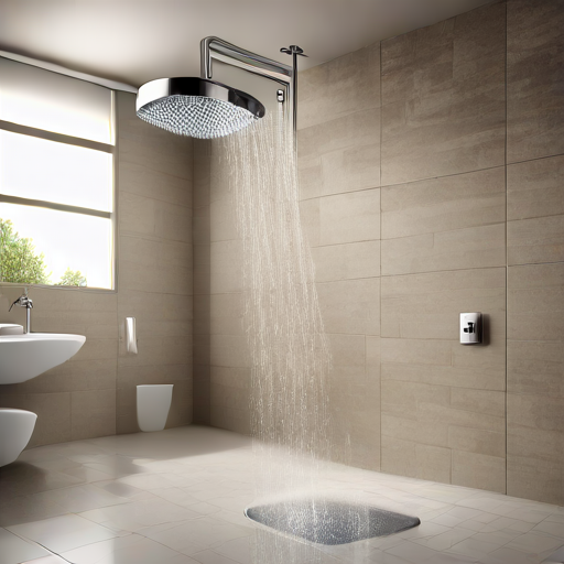 Afbeelding van Waterbesparende douchekoppen: Bespaar water en energie