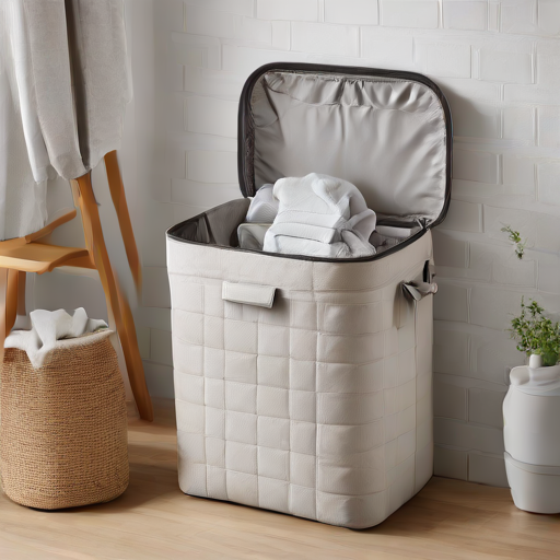 Afbeelding van Opvouwbare wasmandjes: jouw vakantie-organizer