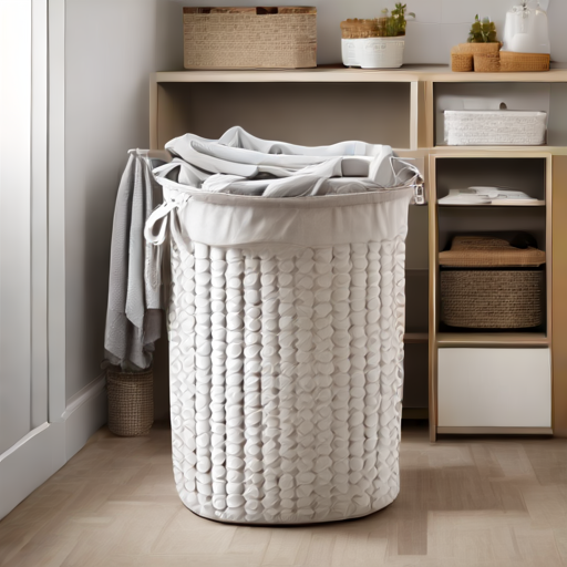 Afbeelding van Opvouwbare wasmandjes efficiënt opbergen: tips & tricks