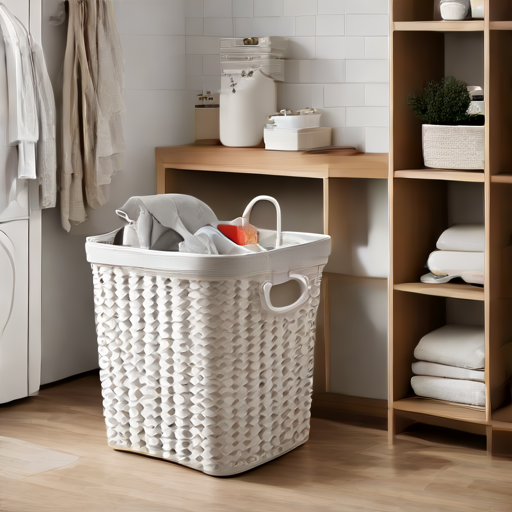 Afbeelding van Opvouwbare wasmandjes: de slimme keuze voor iedereen