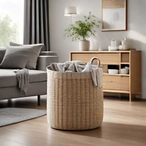 Afbeelding van Opvouwbare wasmandjes voor elk interieur vinden