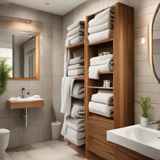 Afbeelding van Ontdek de beste handdoekorganizers voor uw badkamer