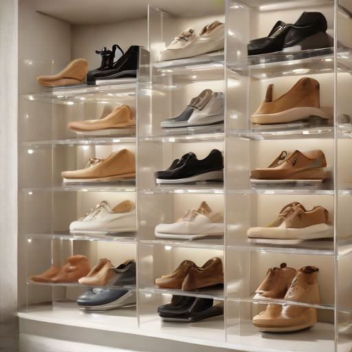 Afbeelding van Plastic schoenendozen: de slimme keuze voor opslag